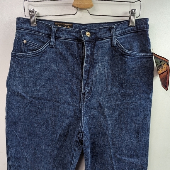 Action West NWT Vintage Taper Leg Jeans Sz 14 - Picture 5 of 10